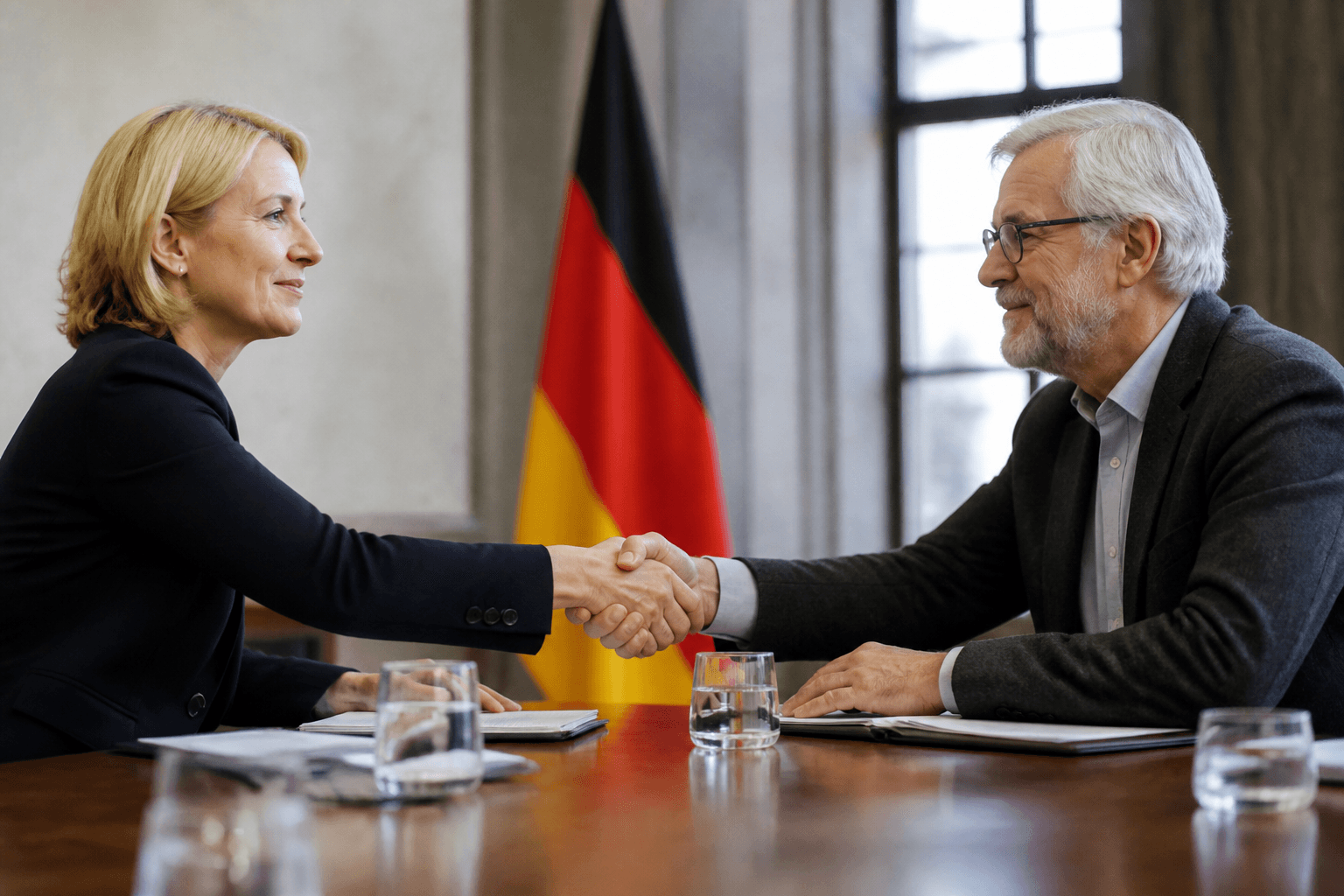 Klare demokratische Grenze bei der Zusammenarbeit